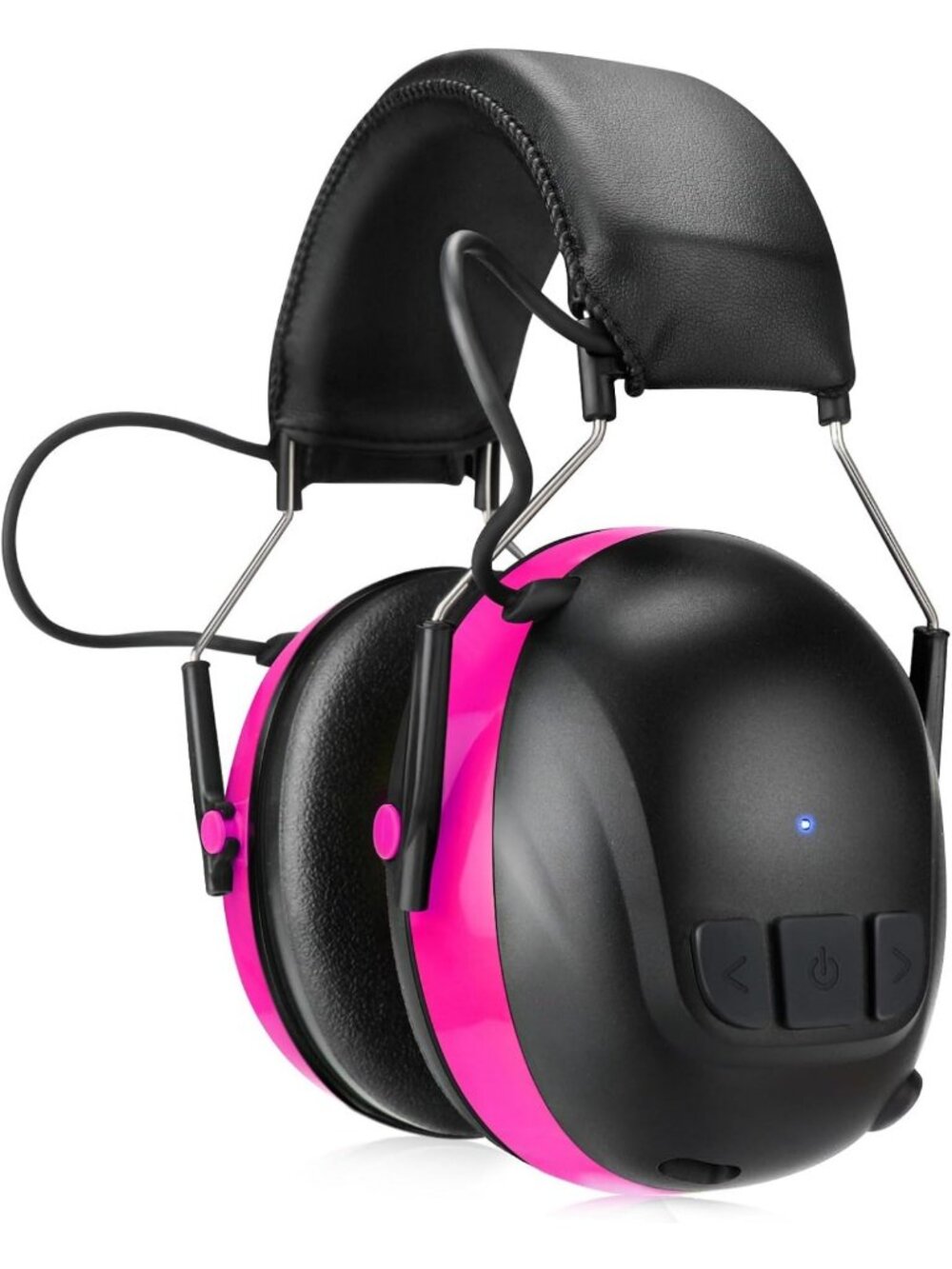 Bluetooth Hearing Protection Earmuffs, 120H Battery Life, 30dB Noise Cancelling